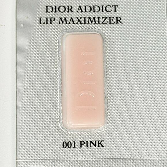 Dior Addict Lip Maximizer + Lip Glow Duo 001 Pink w/ Brush Hydrate Travel New - Picture 3 of 6